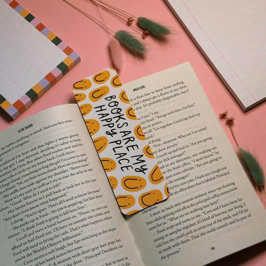 Books Are My Happy Place Bookmark
