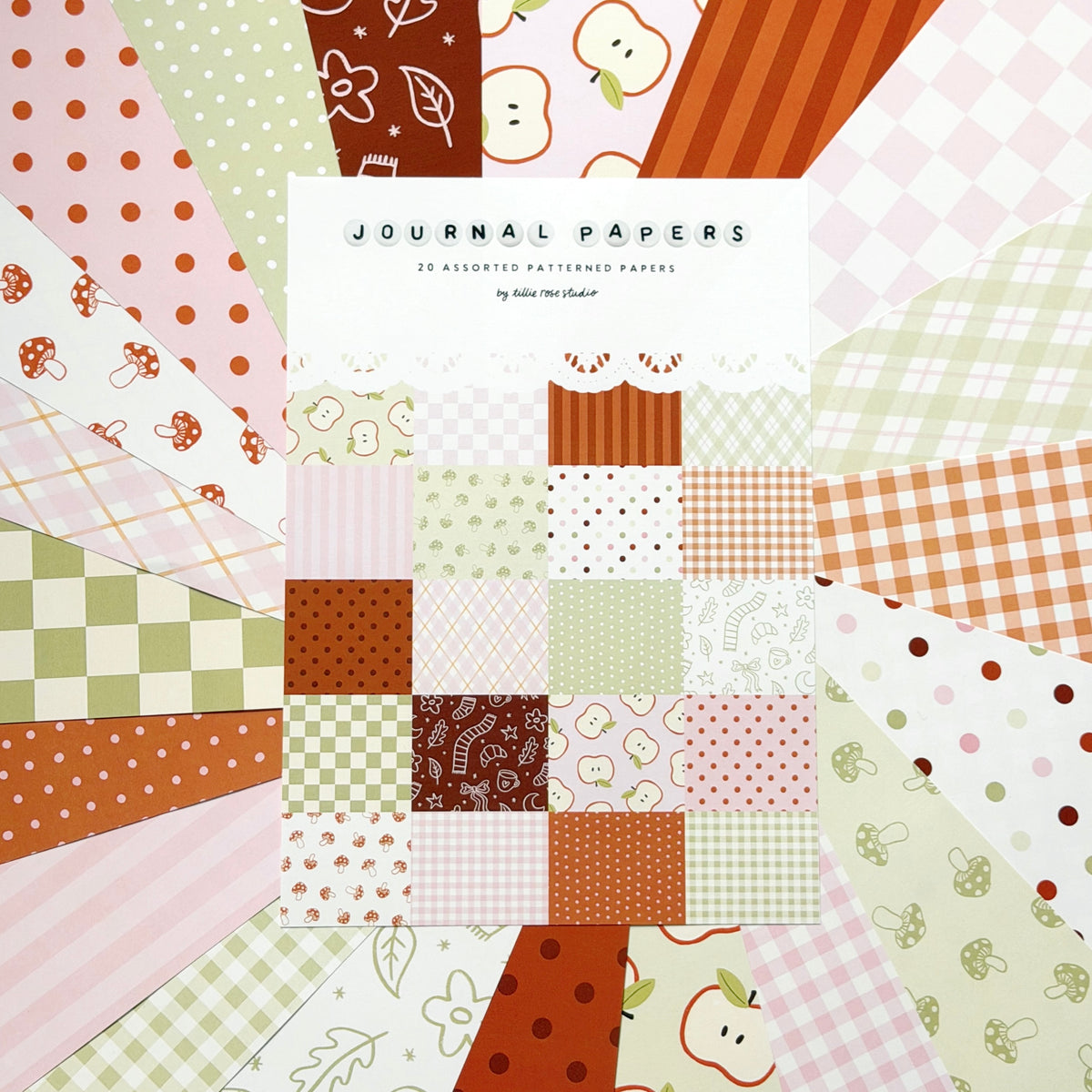 Journal Papers Pack: Autumn Edition