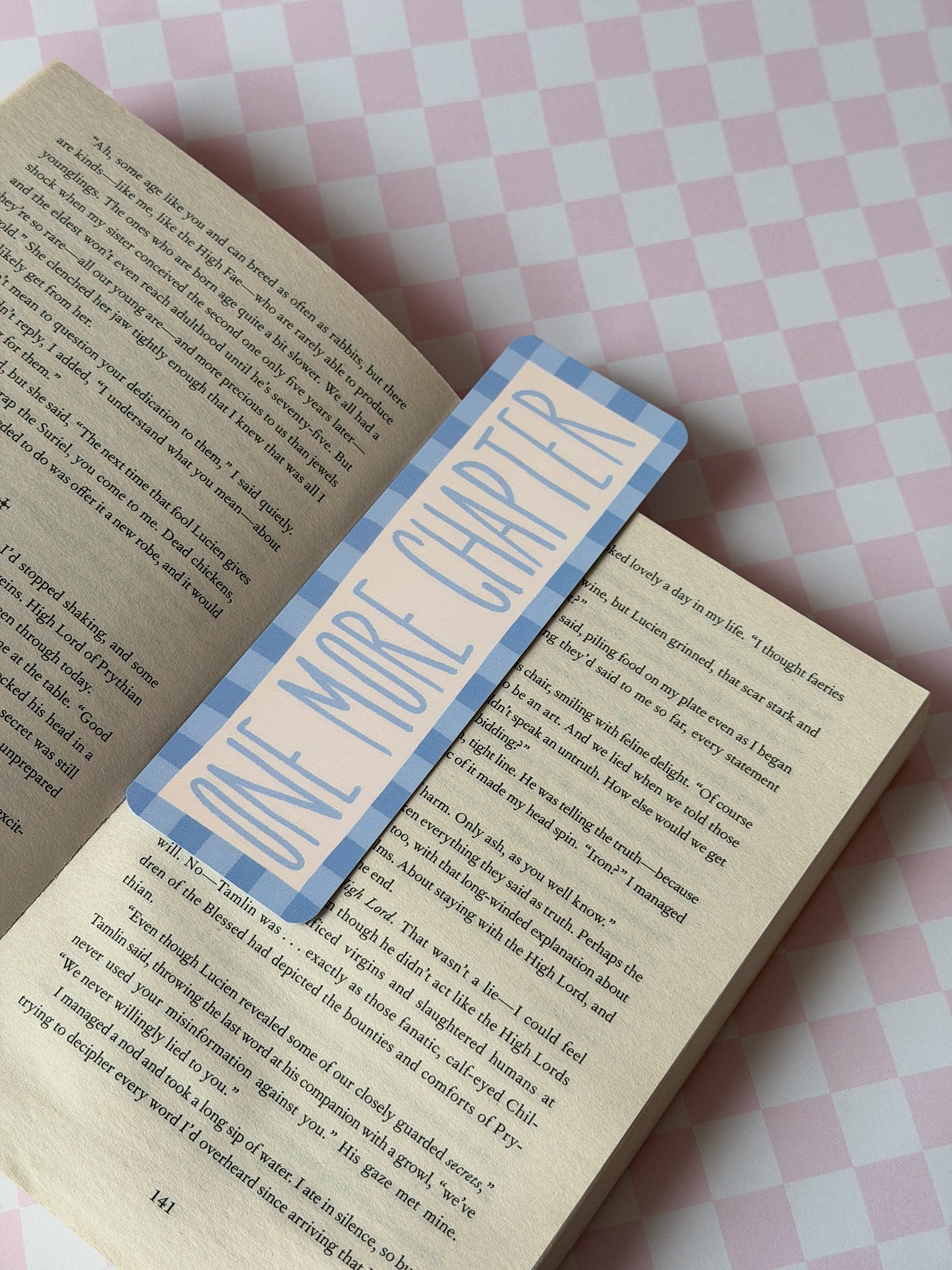 One More Chapter Bookmark