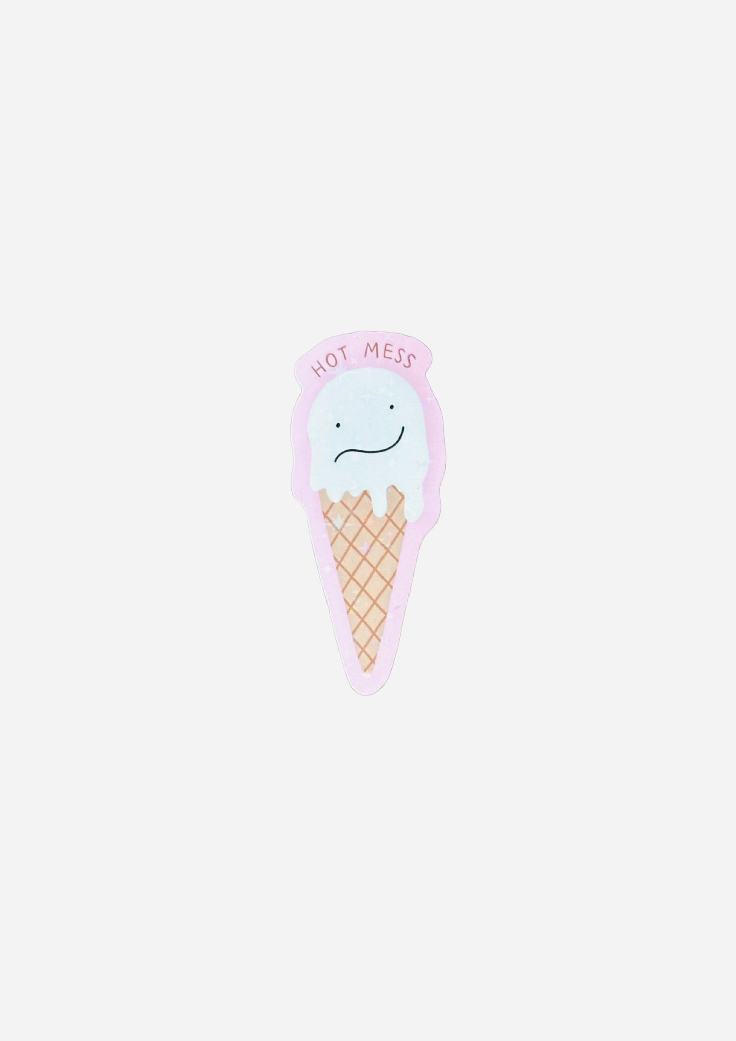 Hot Mess Vinyl Sticker