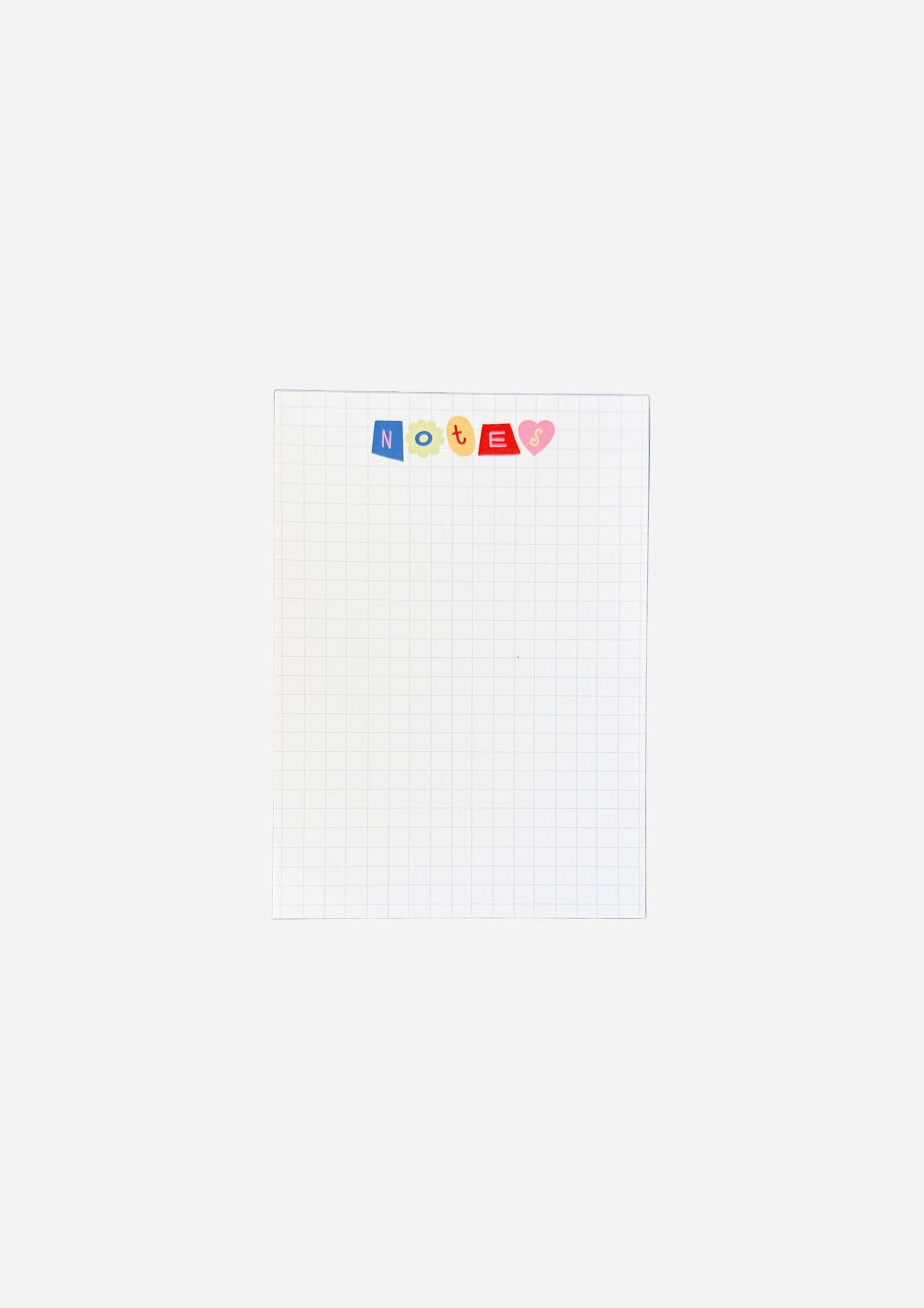 A6 Notes Grid Notepad