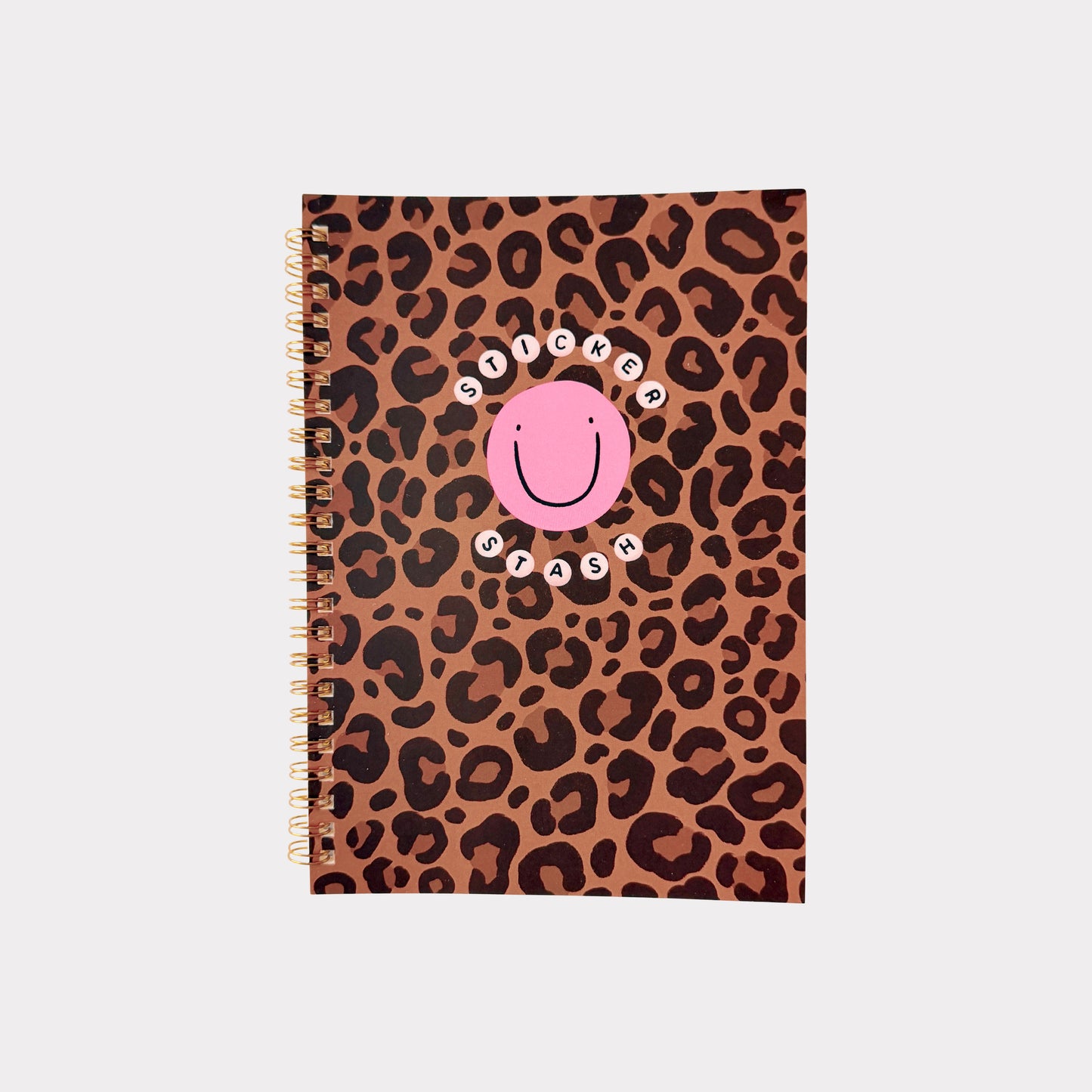 Sticker Stash Leopard A5 Sticker Keeper