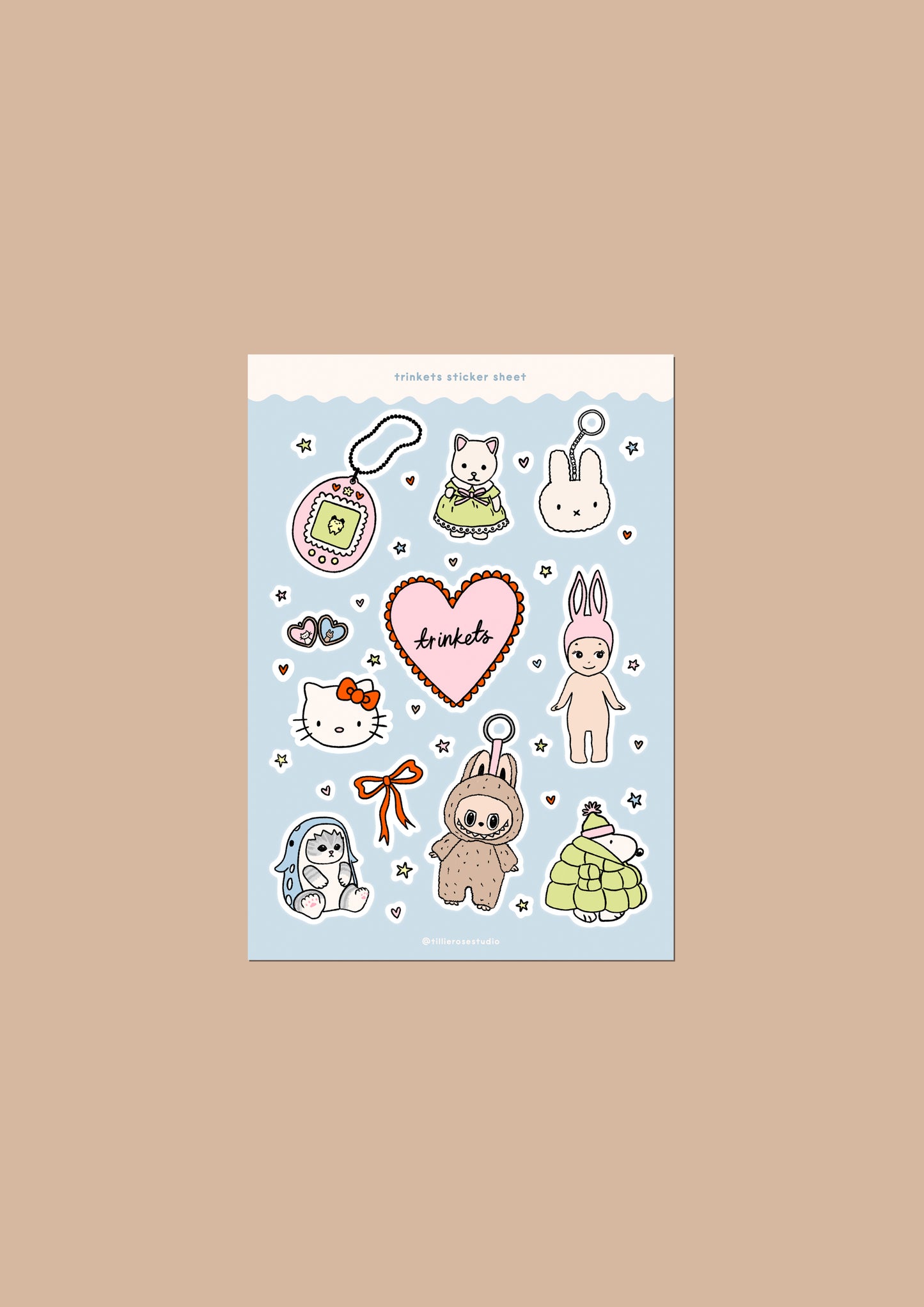 Trinkets Sticker Sheet