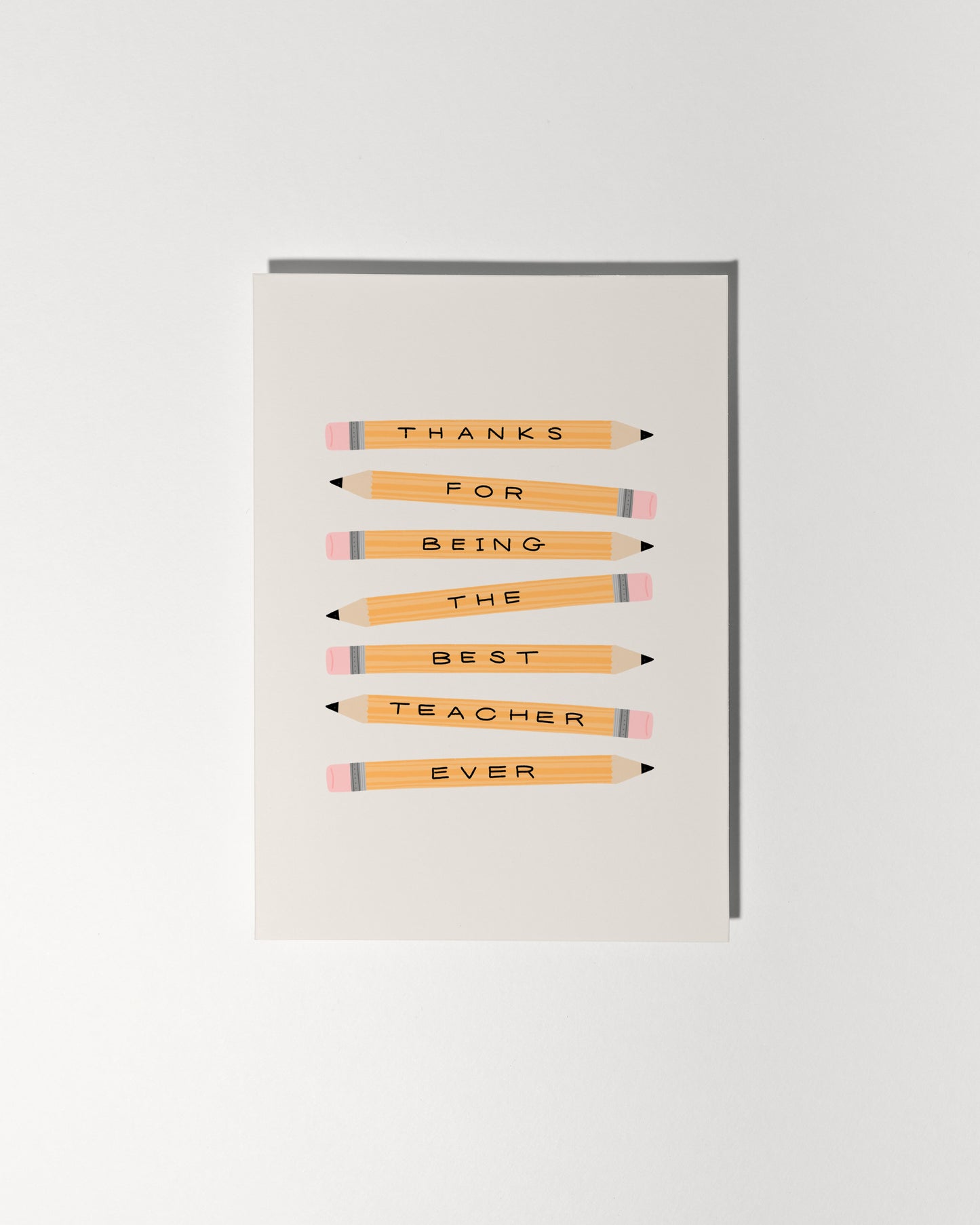 Thanks For Being The Best Teacher Ever