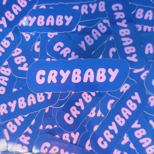 Crybaby Vinyl Sticker