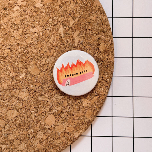 Burned Out Badge
