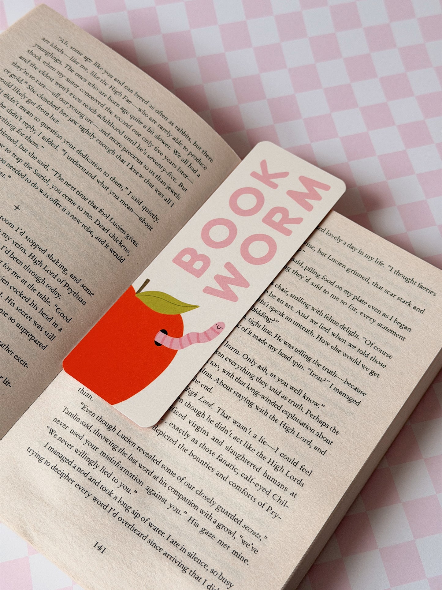 Bookworm Bookmark