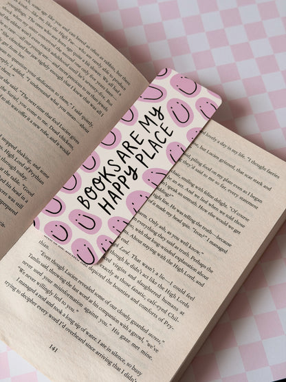 Books Are My Happy Place Bookmark