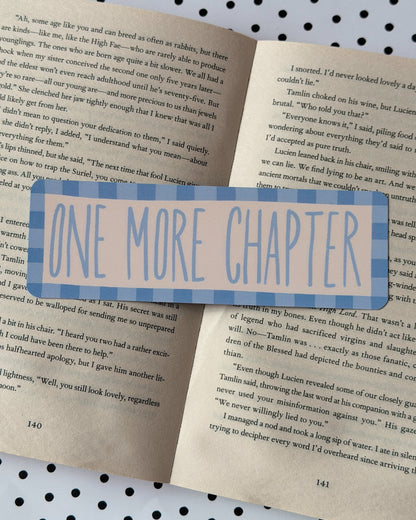 One More Chapter Bookmark