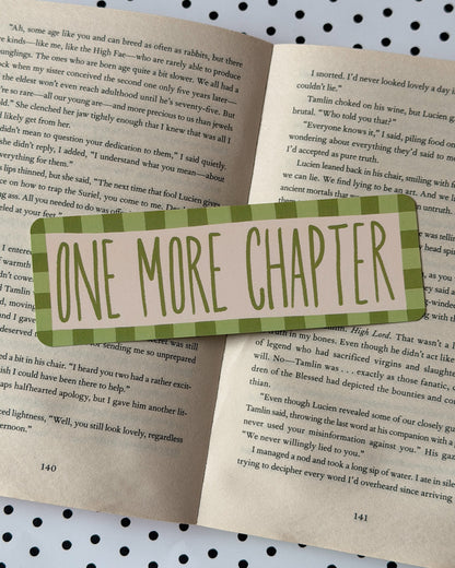 One More Chapter Bookmark