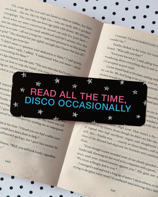 Read All The Time, Disco Occasionally Bookmark