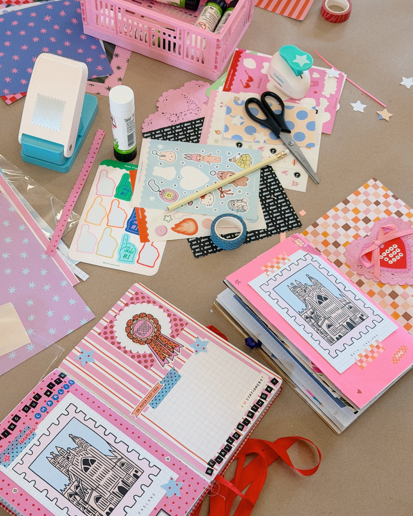 Scrap & Yap Junk Journal Workshop @ Stationery Fest