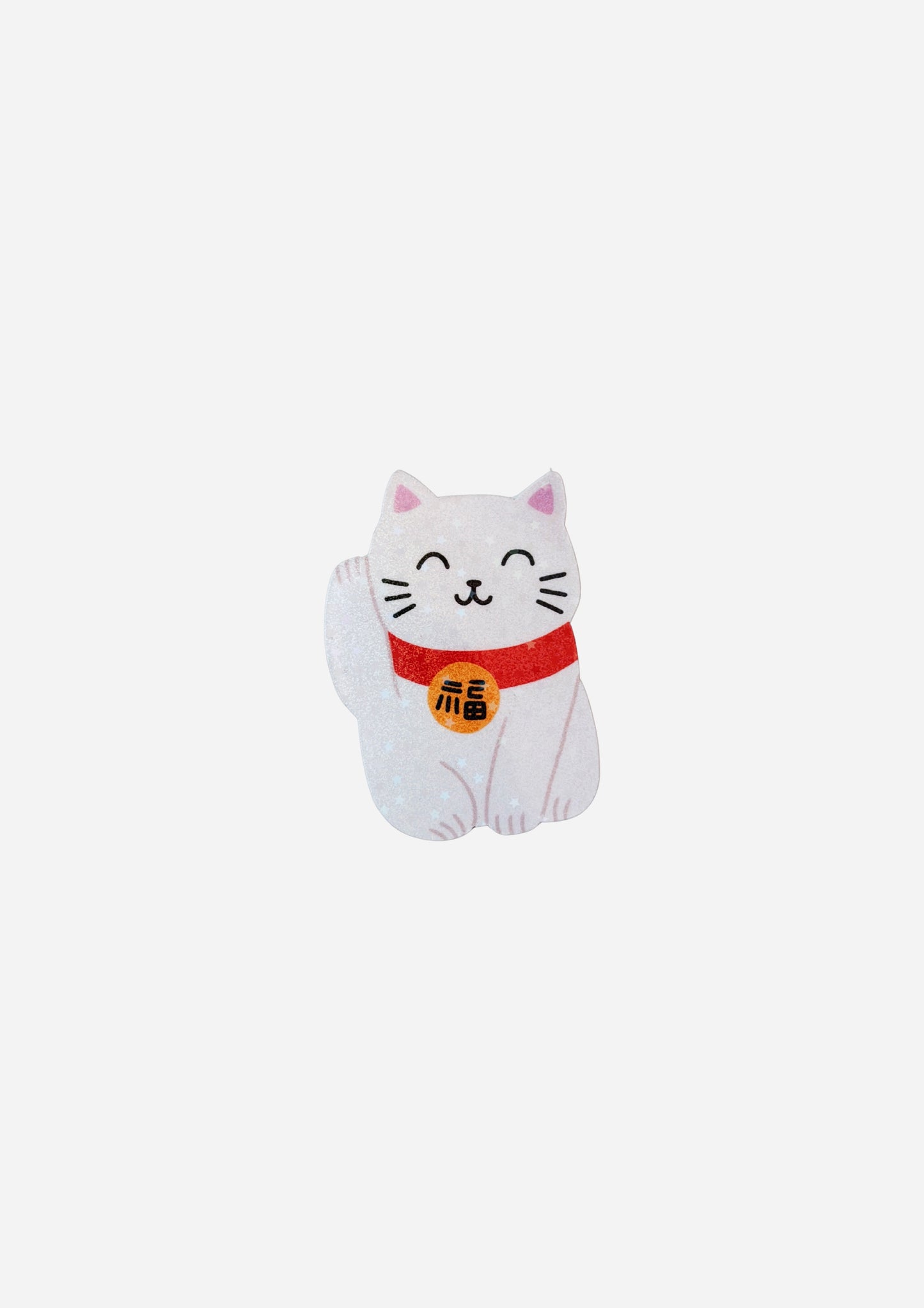 Lucky Cat Vinyl Sticker