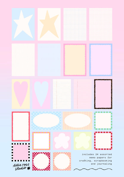 Memo Papers Pack