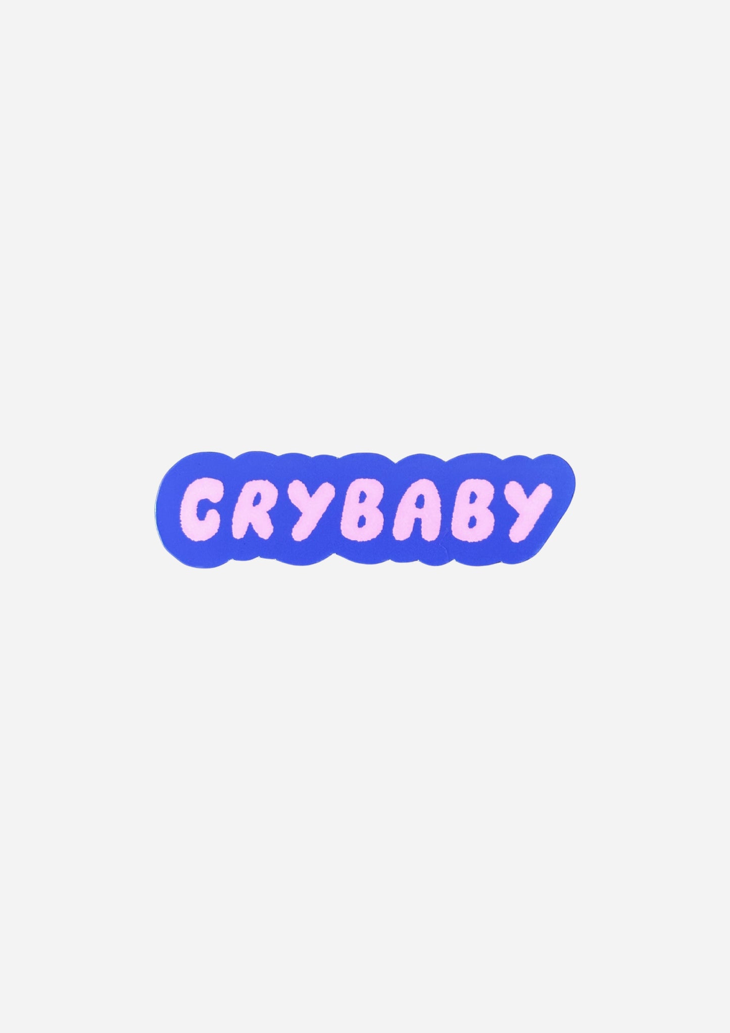 Crybaby Vinyl Sticker