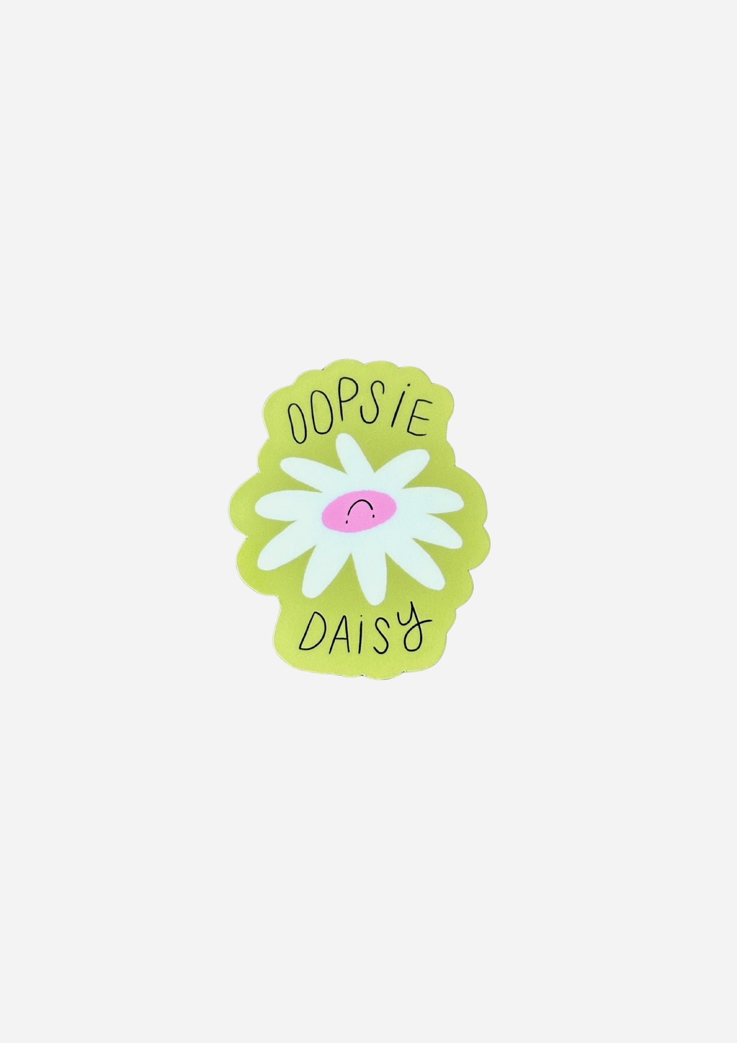 Oopsie Daisy Vinyl Sticker