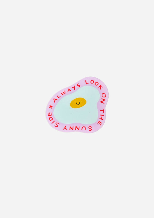 Always Look On The Sunny Side Vinyl Sticker