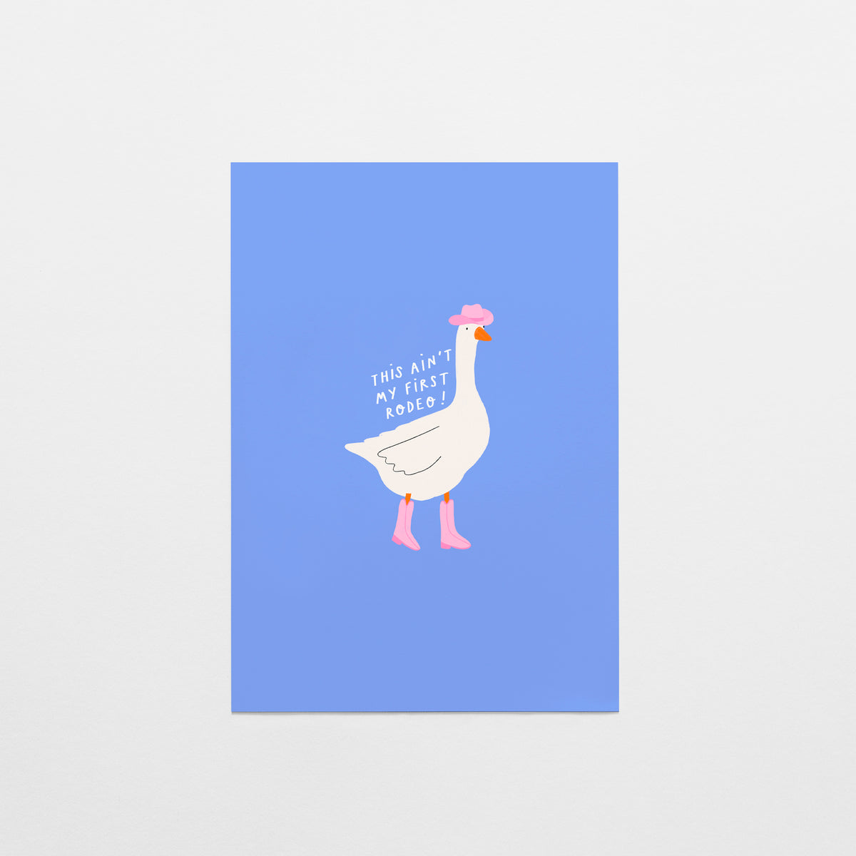 This Ain't My First Rodeo Postcard