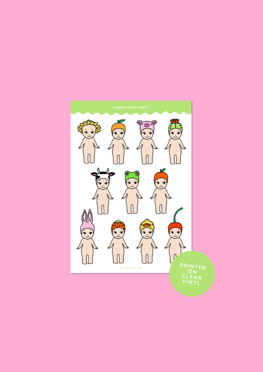 Angels Sticker Sheet