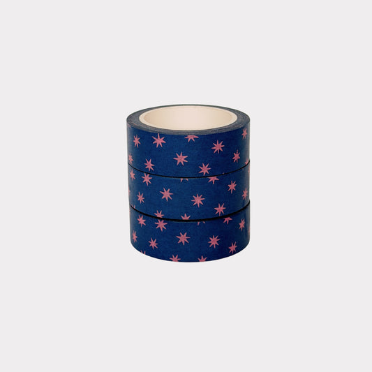Blue and Pink Stars Washi Tape