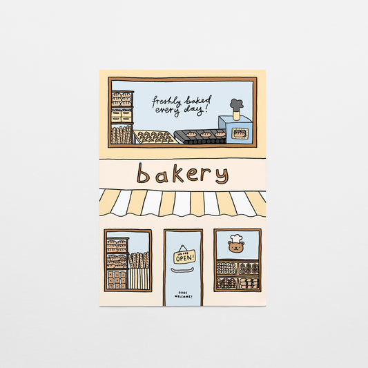 Bakery Postcard