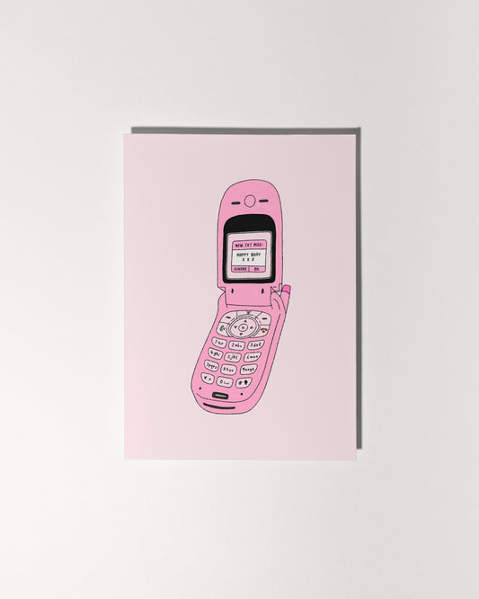 Happy Bday Flip Phone