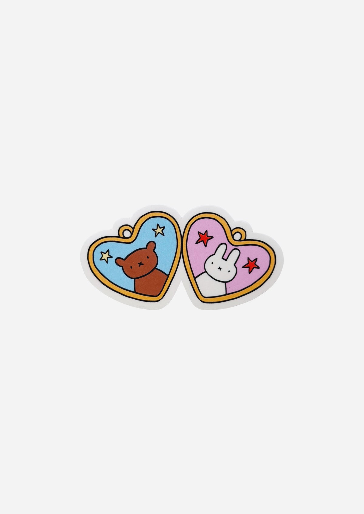 Besties Locket Vinyl Sticker