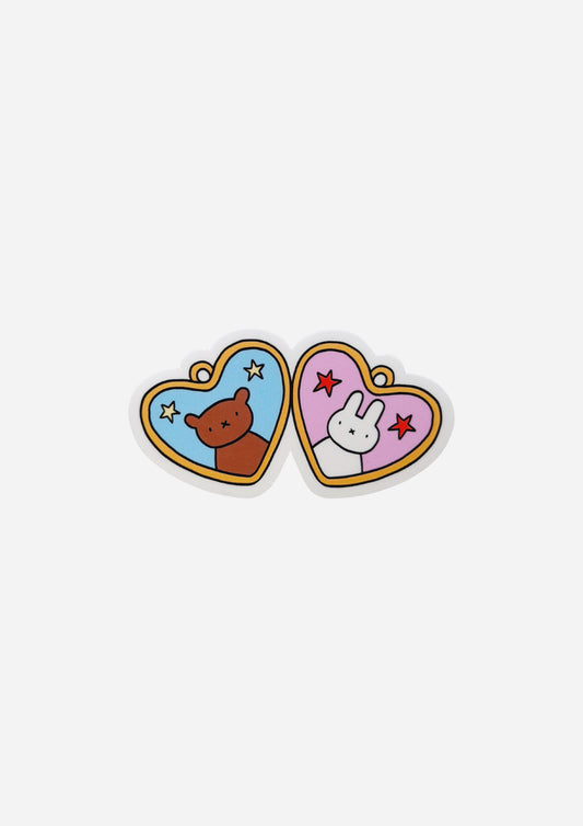Besties Locket Vinyl Sticker
