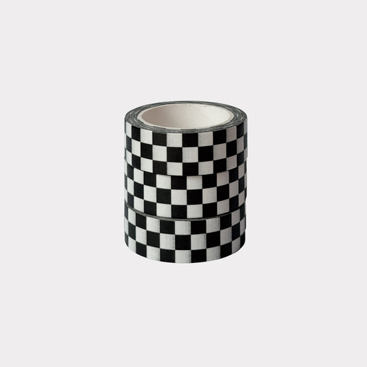 Black and White Checkerboard Washi Tape