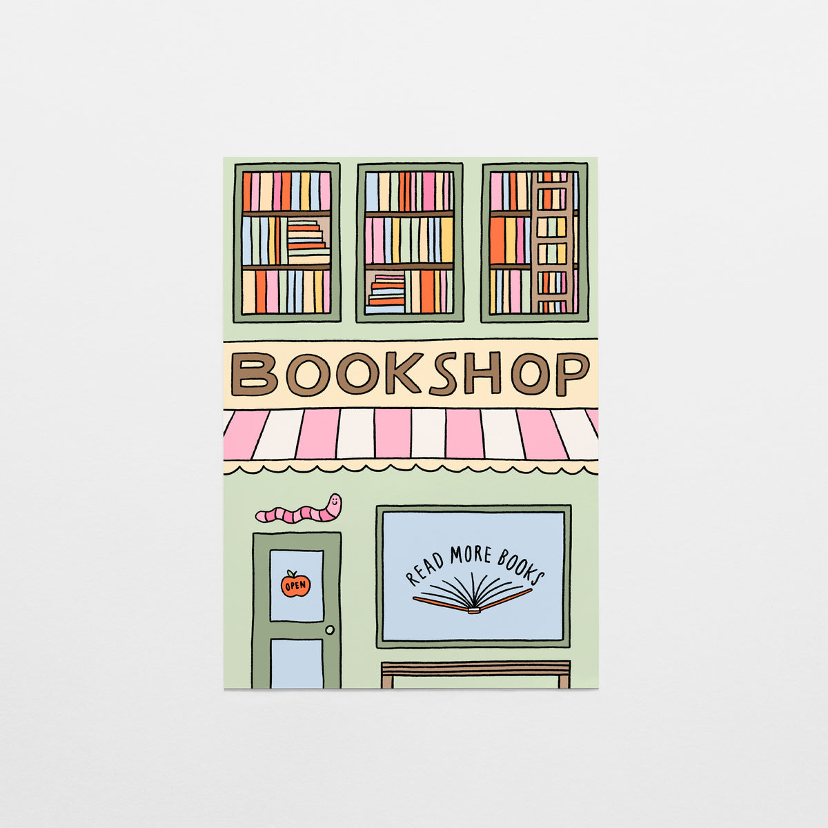 Bookshop Postcard
