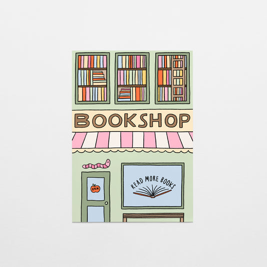 Bookshop Postcard