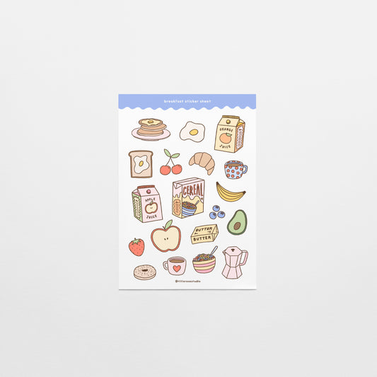 Breakfast Sticker Sheet