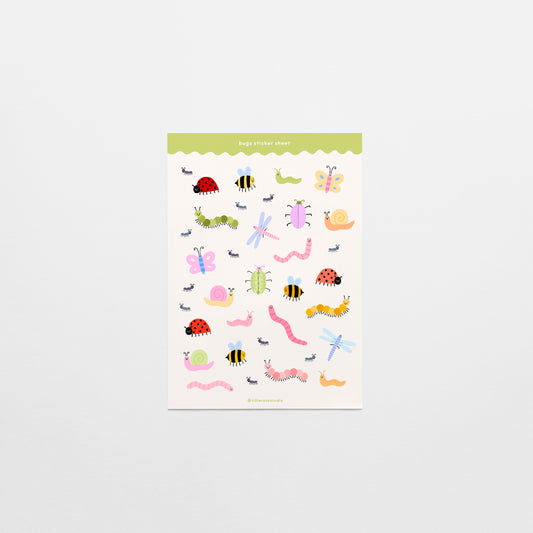 Bugs Sticker Sheet