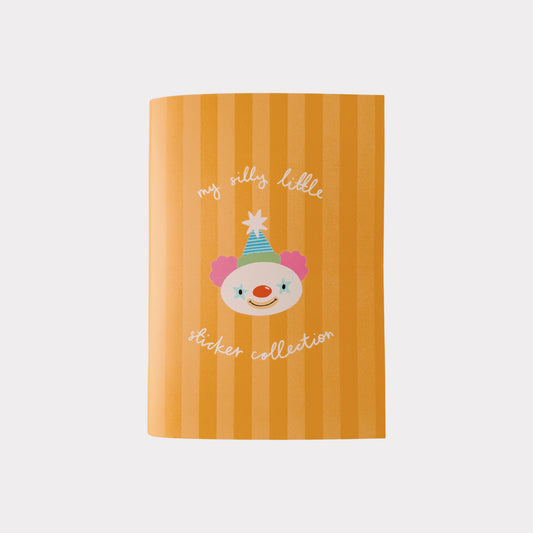 My Silly Little Sticker Collection Clown A5 Sticker Keeper