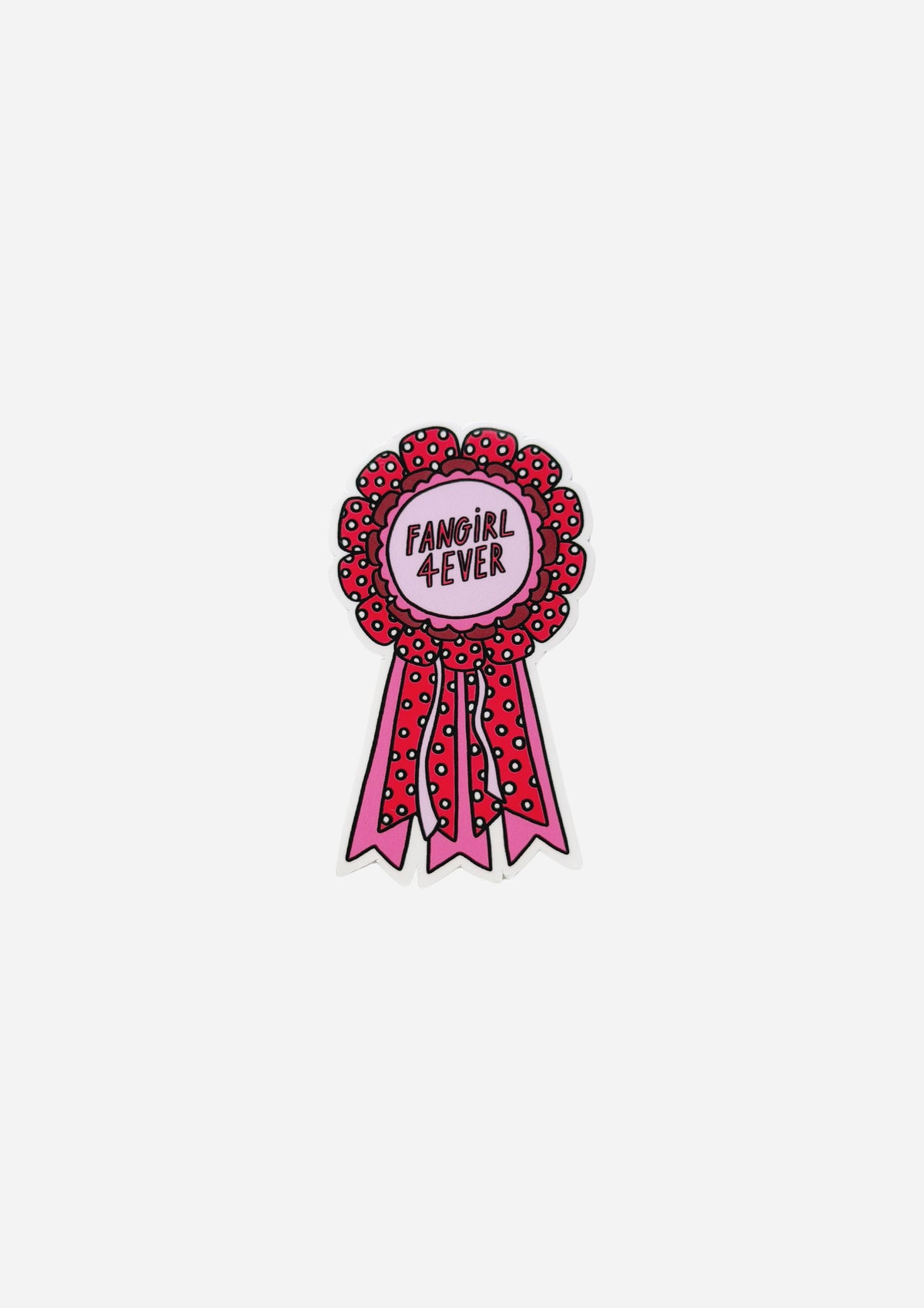 Fangirl 4ever Vinyl Sticker