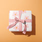 Pink and Orange Flowers Wrapping Paper