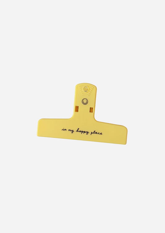 In My Happy Place Plastic Journal Clip