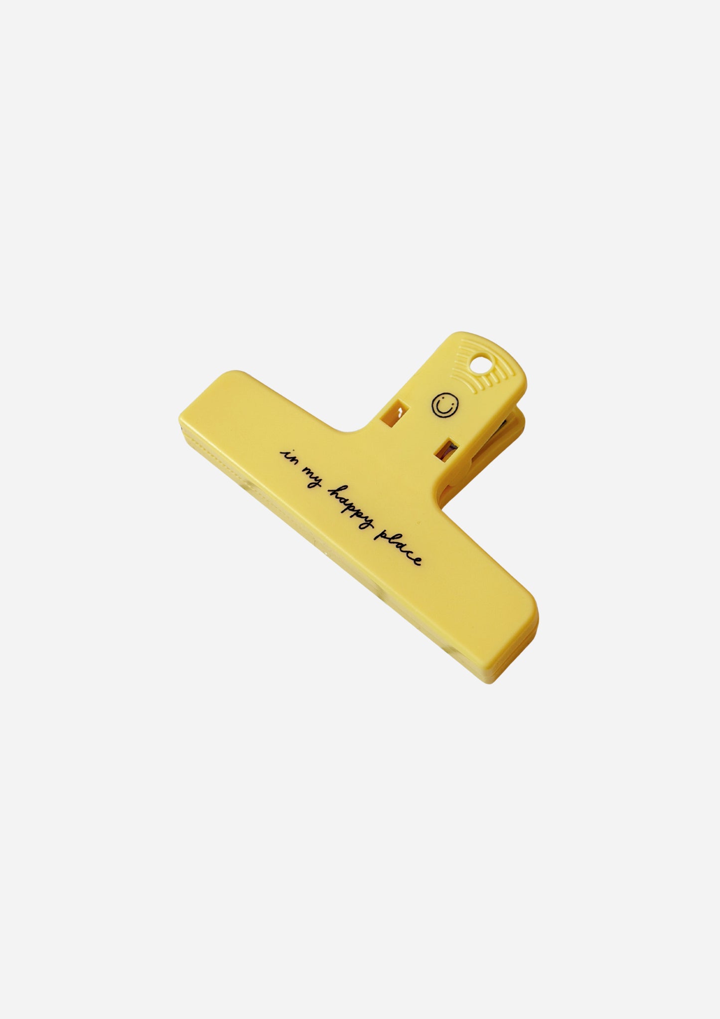 In My Happy Place Plastic Journal Clip