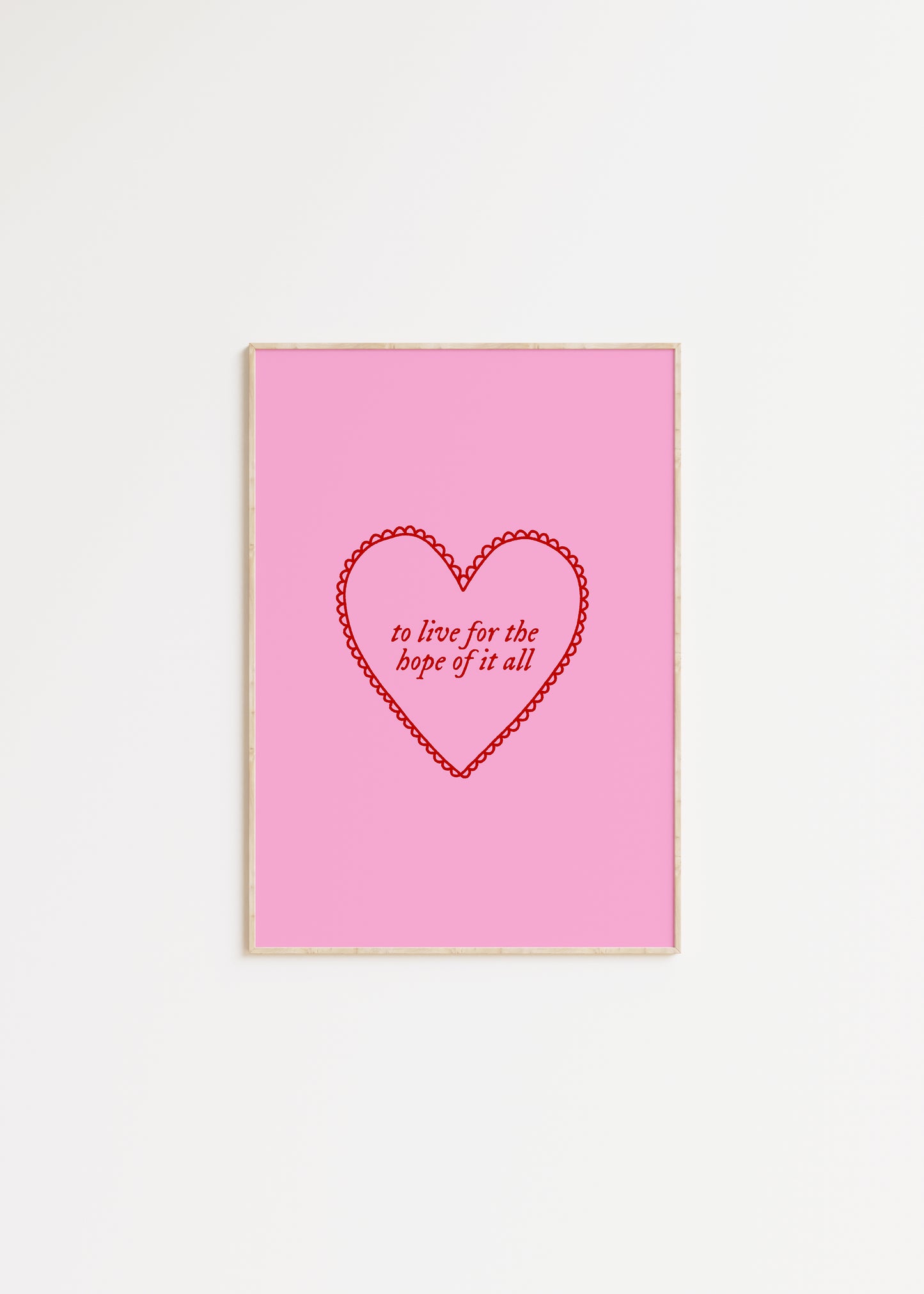 To Live For The Hope Of It All Taylor Swift Print