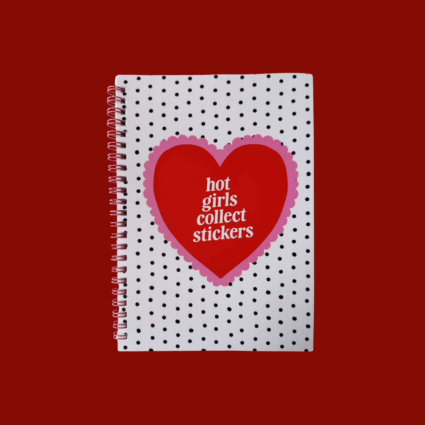 Hot Girls Collect Stickers A5 Sticker Keeper