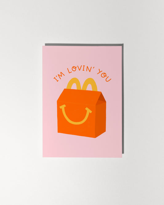 I'm lovin' you