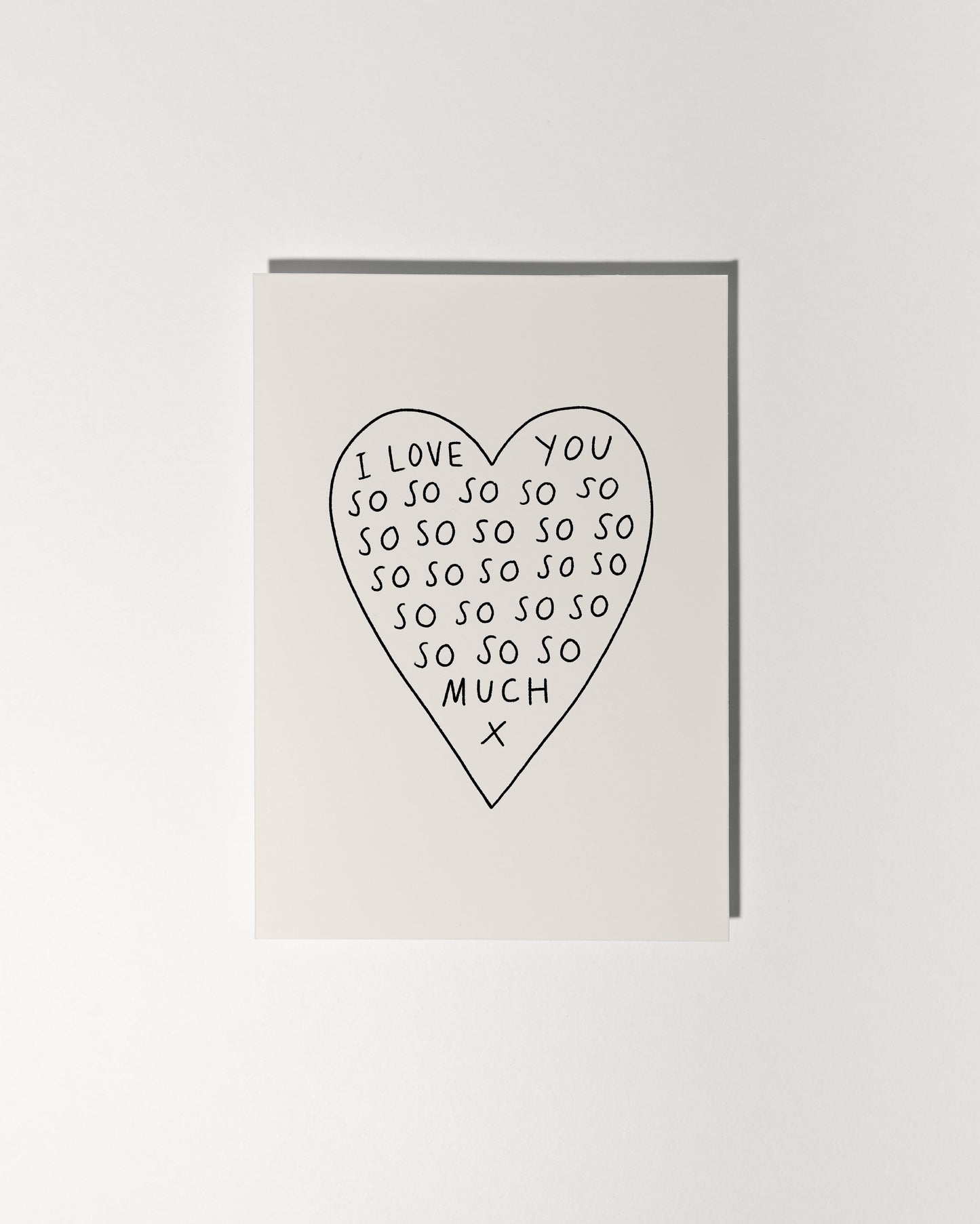 I Love You So So So So So So Much