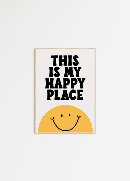 Happy Place Print