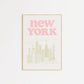 New York Print