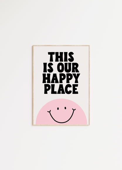 Happy Place Print