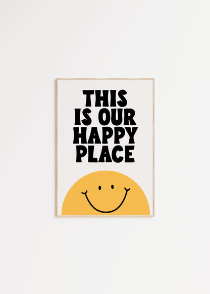 Happy Place Print