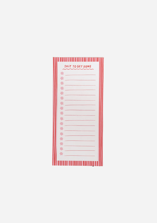 Shit To Get Done Notepad