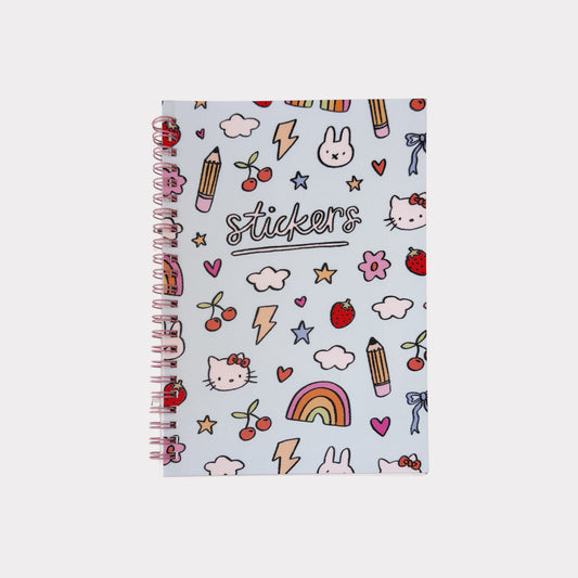 Sticker Icons Blue A5 Sticker Keeper