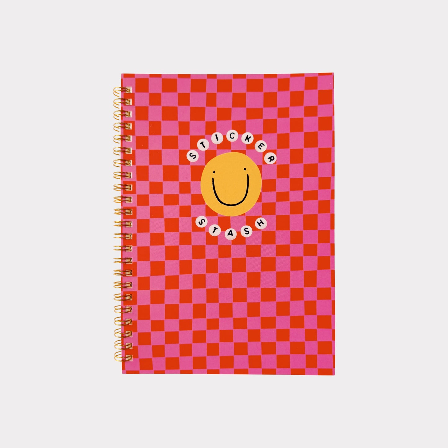 Sticker Stash Checkerboard A5 Sticker Keeper