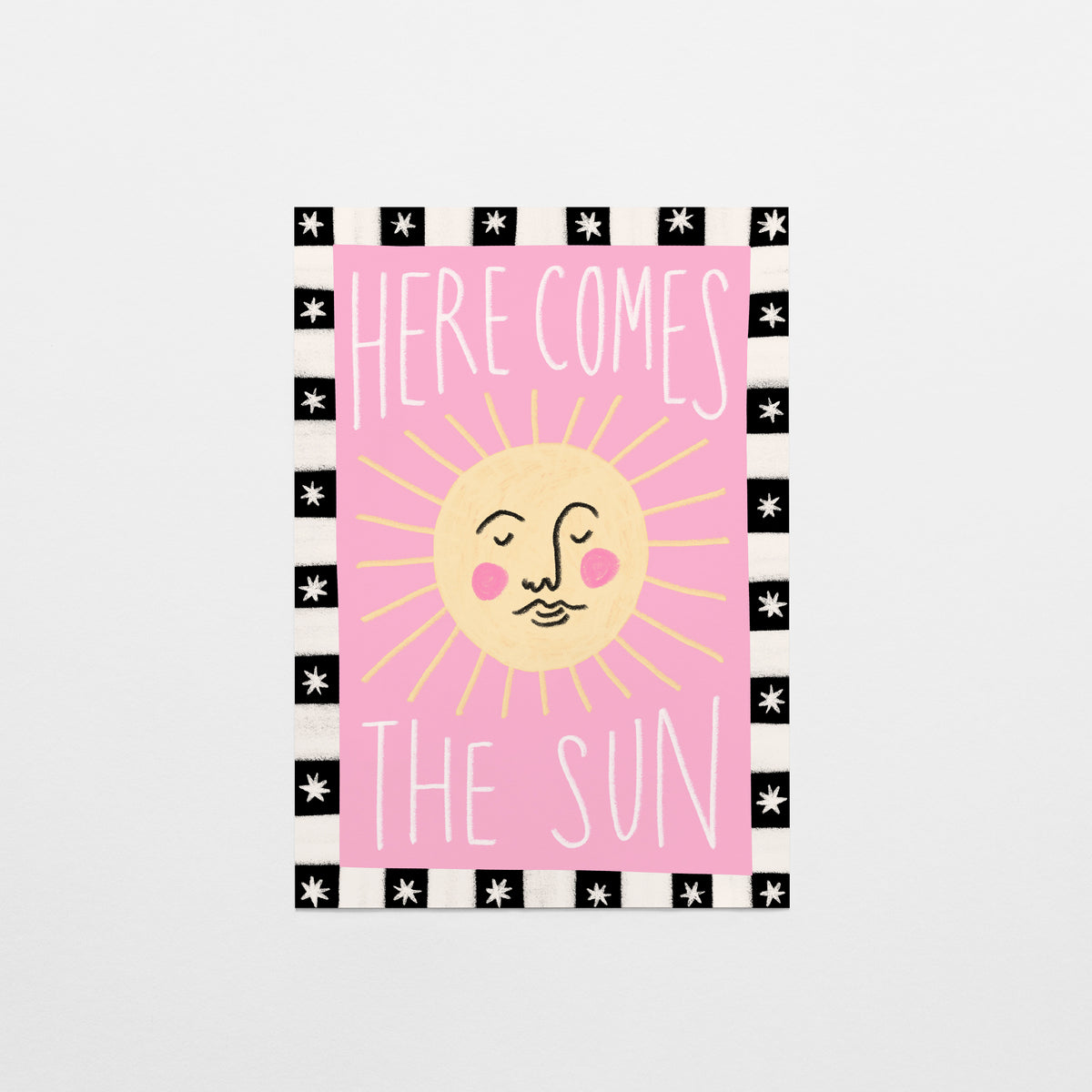 Here Comes The Sun Postcard